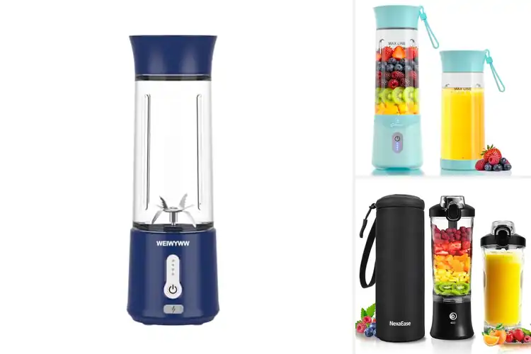 Detailed view of Best 150W Motor Portable Blender: Crush Ice & Blend Anywhere