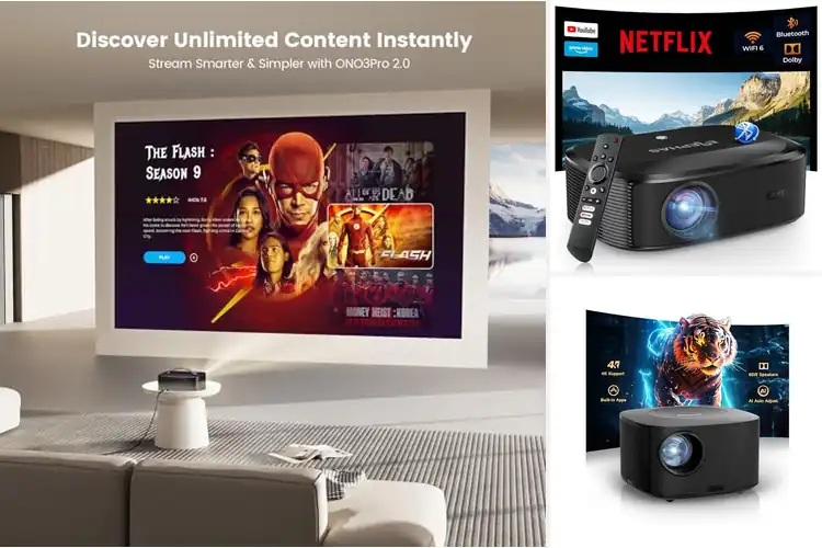 Detailed view of Best 4K Projectors