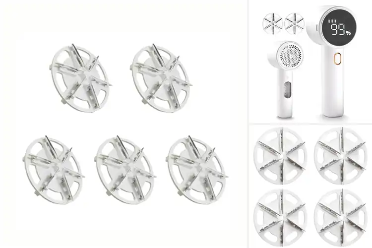 Detailed view of Best 6 Leaf Blades