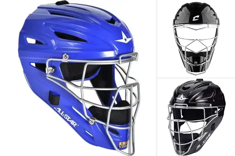 Detailed view of Best Adult Catcher’s Headgears