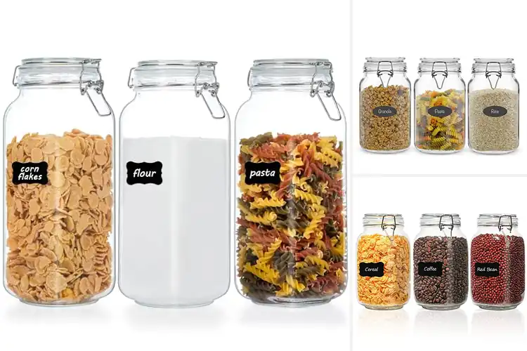 Detailed view of Best Airtight Glass Canisters