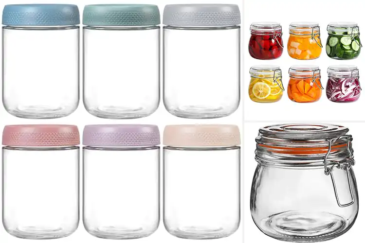 Detailed view of Best Airtight Glass Jars