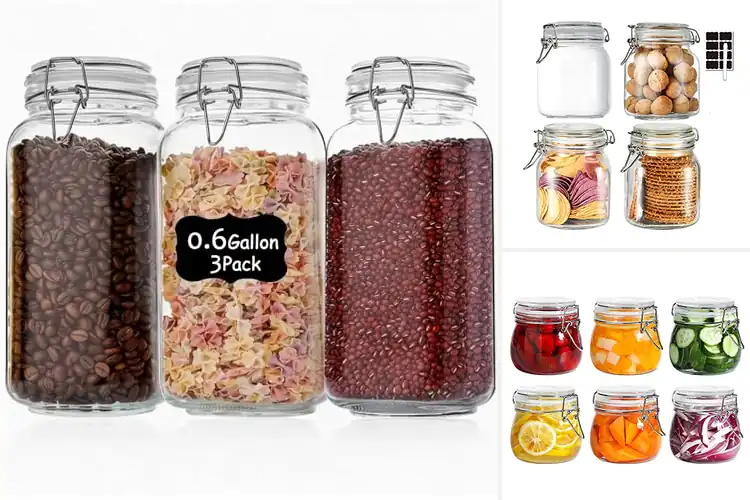Detailed view of Best Airtight Storage Jars