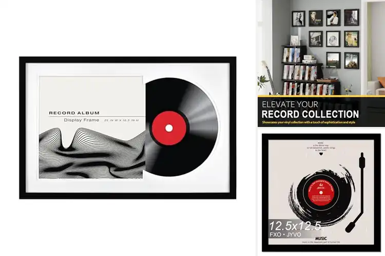 Detailed view of Best Album Display Cases for Stunning Wall Displays
