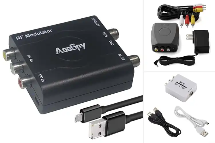 Detailed view of Best AV To RF Converter