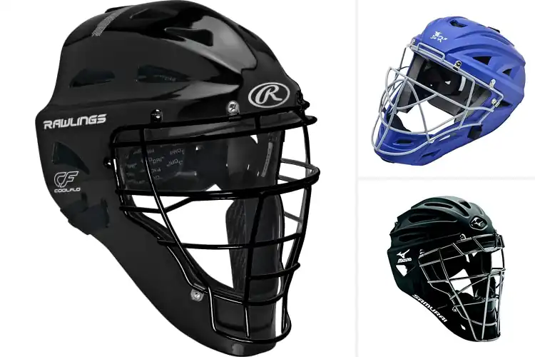 Detailed view of Best Baseball Catcher’s Helmets