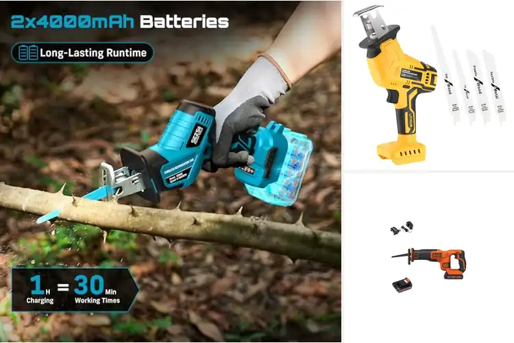 Detailed view of Best Battery-Powered Reciprocating Saws