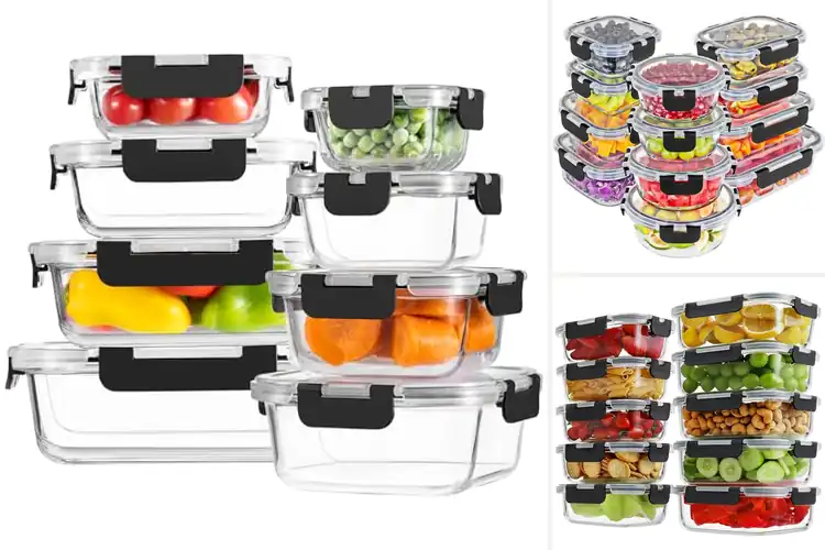 Detailed view of Best Borosilicate Glass Food Storage Containers