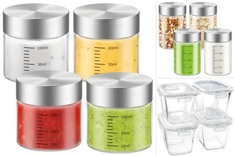 Detailed view of Best Borosilicate Glass Jars BPA Free