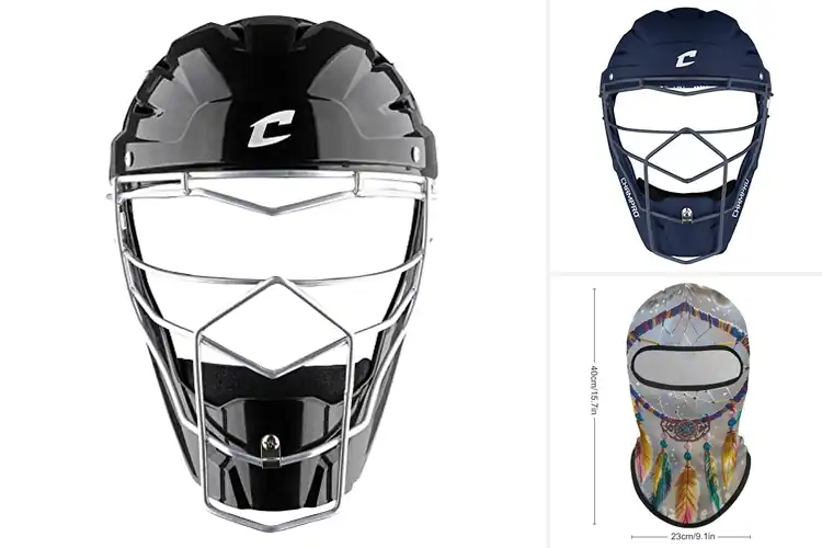 Detailed view of Best Breathable Catcher’s Headgears