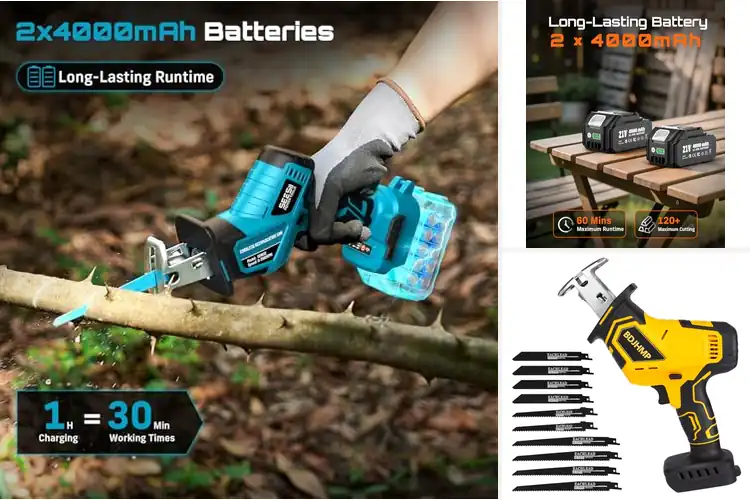 Detailed view of Best Brushless Motor Reciprocating Saw