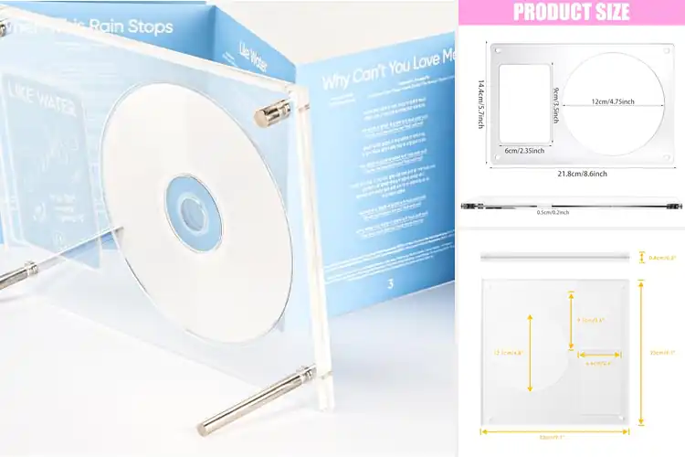 Detailed view of Best CD Card Holder Stands For Showcasing