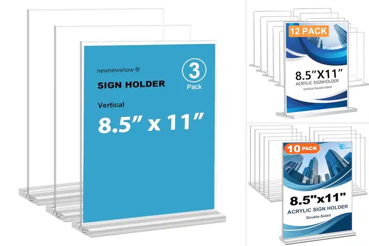 Detailed view of Best Clear Acrylic Displays