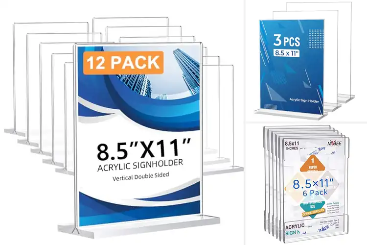 Detailed view of Best Clear Acrylic Holders