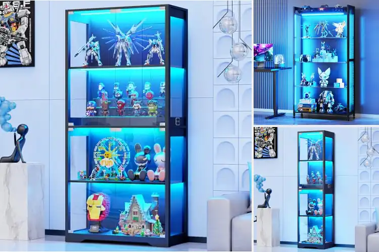 Detailed view of Best Collectors Display Cases