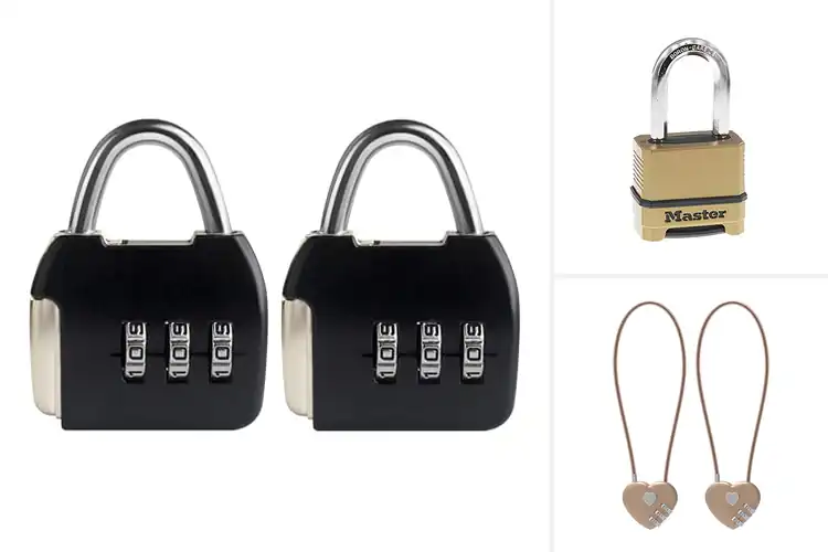 Detailed view of Best Combination Lock For Roof Bag Security