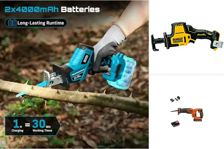 Detailed view of Best Comfortable Reciprocating Saws