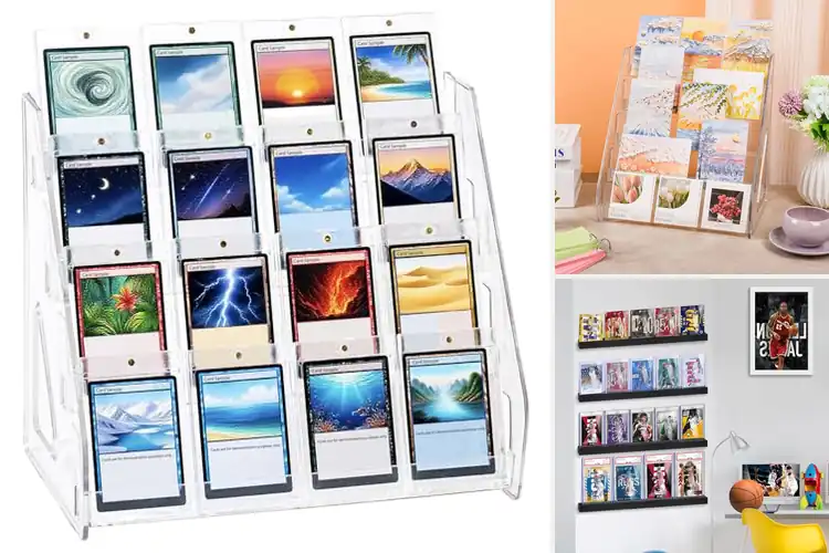 Detailed view of Best Compact Display Shelf For Cards