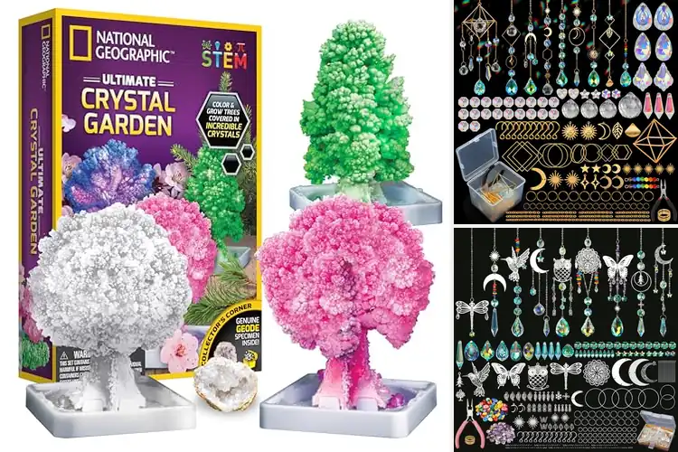 Detailed view of Best Crystal Crafts: 10 Sparkling DIY Projects for All Ages
