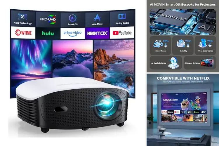Detailed view of Best Dolby Audio Projectors