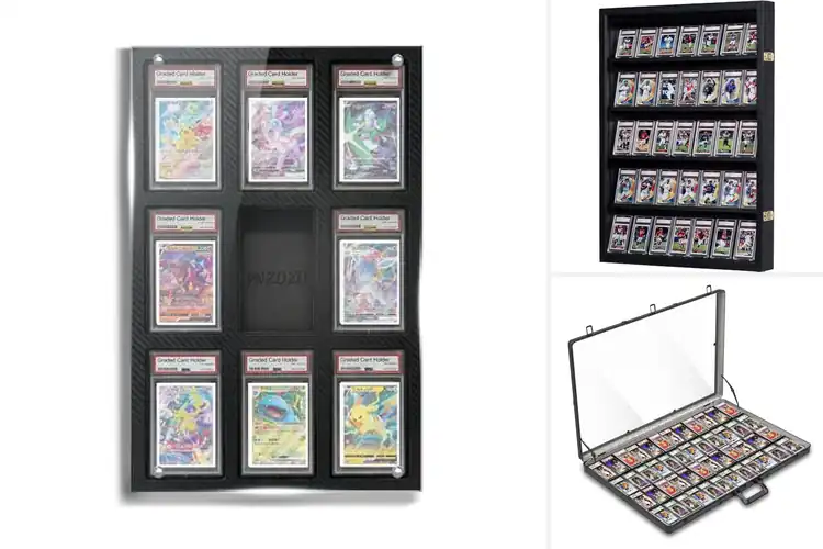 Detailed view of Best Dust Proof Card Display