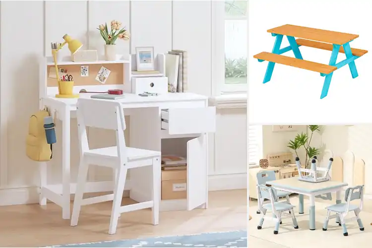 Detailed view of Best Eco-Friendly Kids Tables for Safe, Smart Play