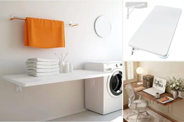Detailed view of Best Fold Down Laundry Room Tables