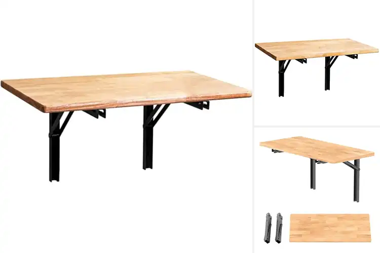 Detailed view of Best Fold Down Workbench For Garage And Kitchen