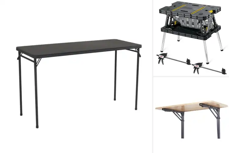 Detailed view of Best Folding Tables For Garages: Top 10 Space-Saving Picks