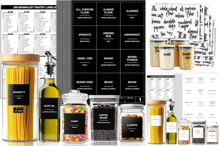 Detailed view of Best Food Labeling Jar Sets