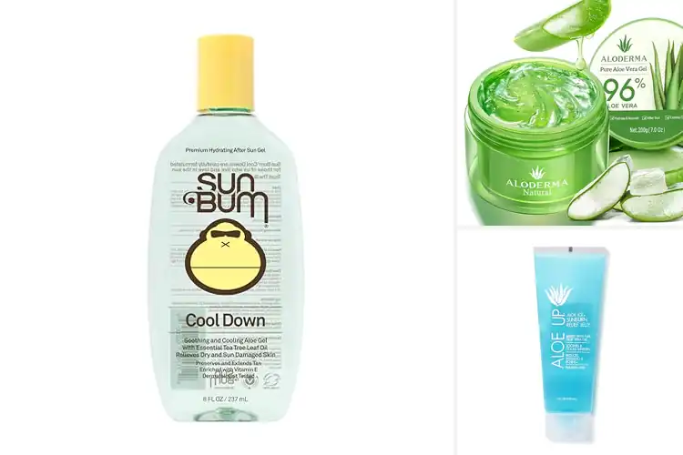 Detailed view of Best Gel Based After Sun Moisturizer