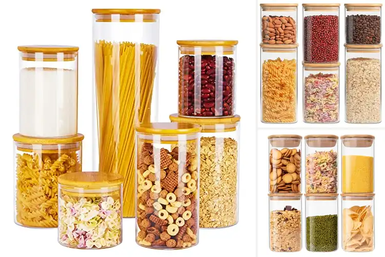 Detailed view of Best Glass Canisters For Pantry Organization