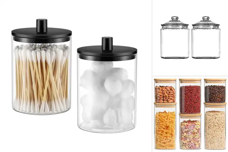 Detailed view of Best Glass Canisters: Organize & Keep Food Fresh Easily