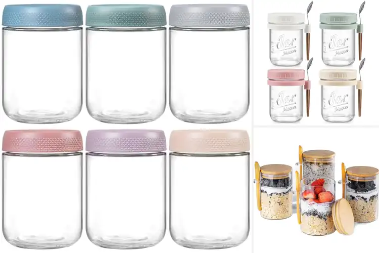 Detailed view of Best Glass Containers for Oats