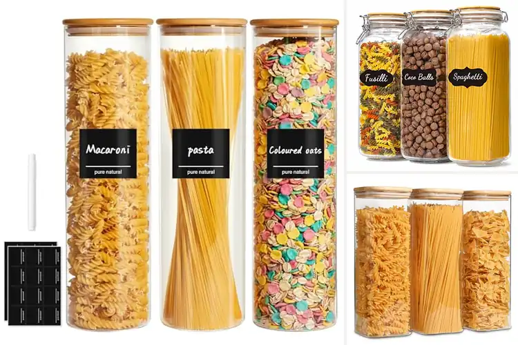 Detailed view of Best Glass Containers for Pasta