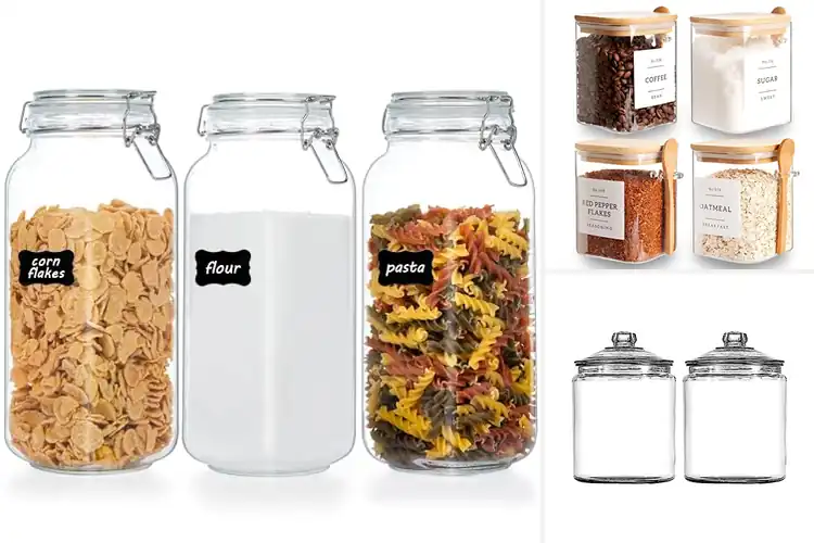 Detailed view of Best Glass Containers for Sugar: Fresh & Clump-Free