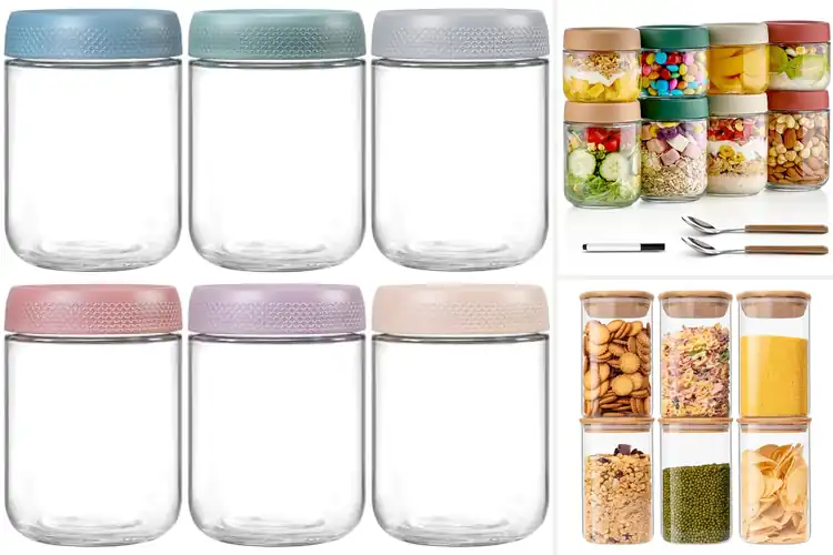 Detailed view of Best Glass Food Jars