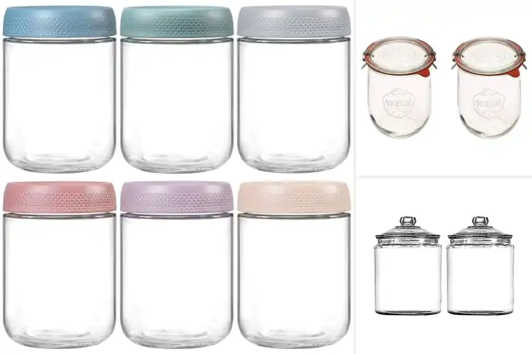 Detailed view of Best Glass Jars with Lids: Freshness & Style