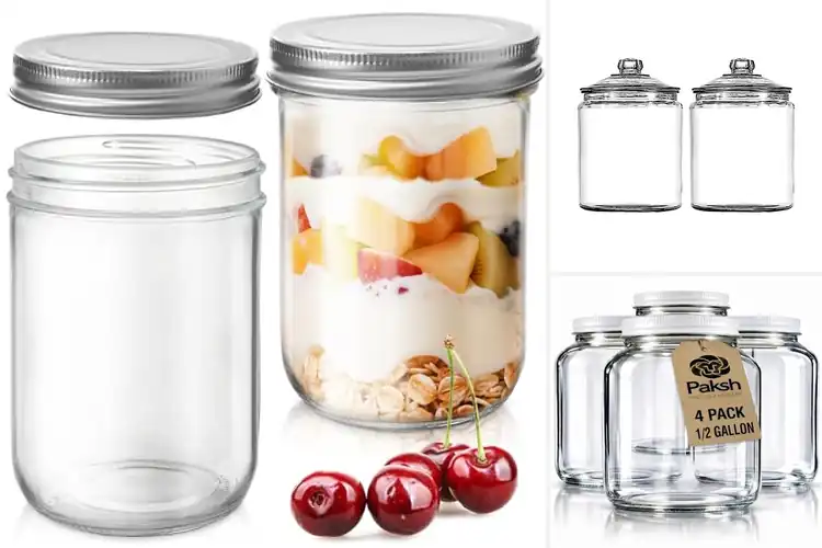 Detailed view of Best Glass Jars With Wide Mouth