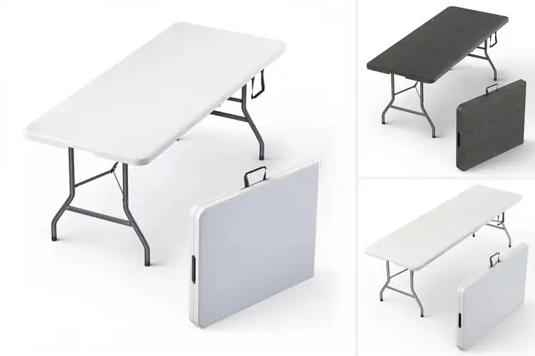 Detailed view of Best Heavy-Duty Folding Tables
