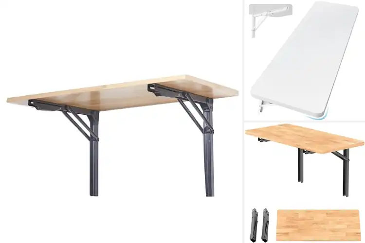 Detailed view of Best Heavy Duty Wall Mounted Folding Table
