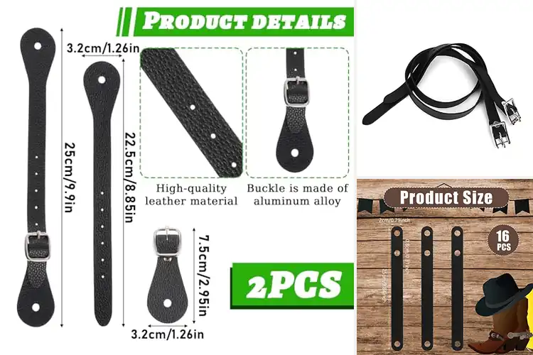 Detailed view of Best Horse Riding Spur Straps