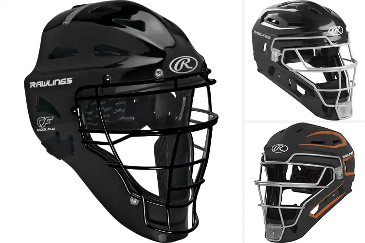 Detailed view of Best Impact-Resistant Catcher Helmets