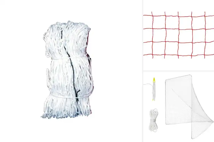 Detailed view of Best Knotless Rope Goal Nets