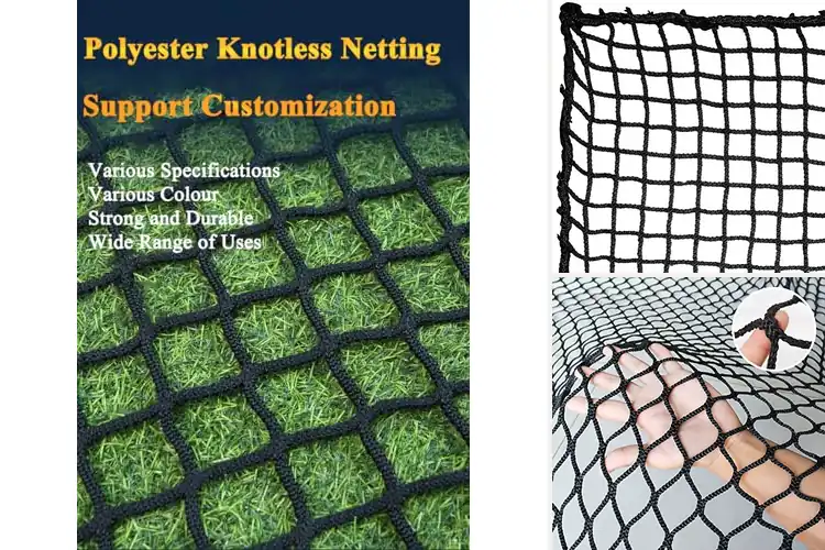 Detailed view of Best Knotless Rope Nets