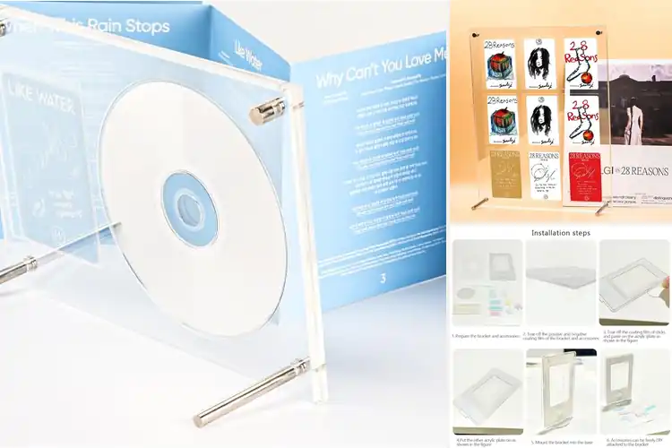 Detailed view of Best Kpop Photocard Stands