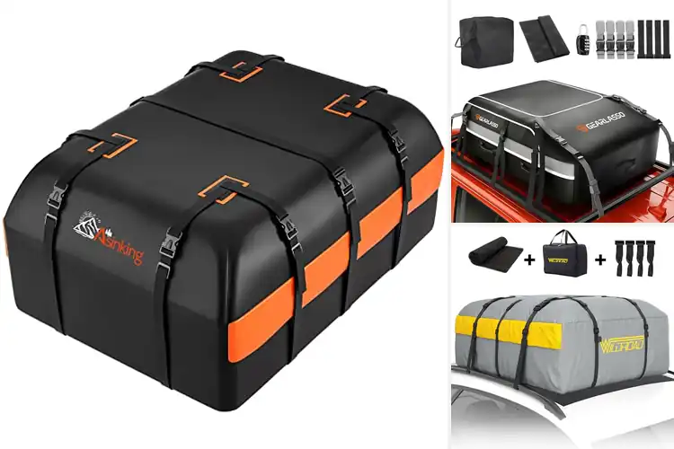 Detailed view of Best Large Capacity 21 Cubic Feet Roof Cargo Bag