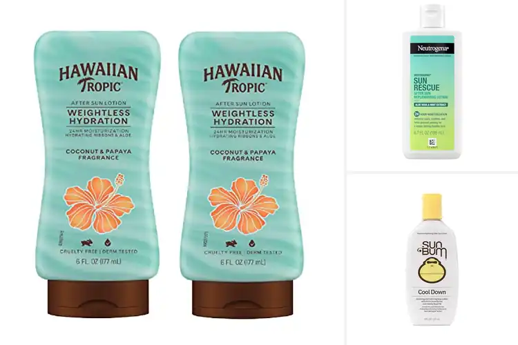 Detailed view of Best Lightweight After Sun Lotion