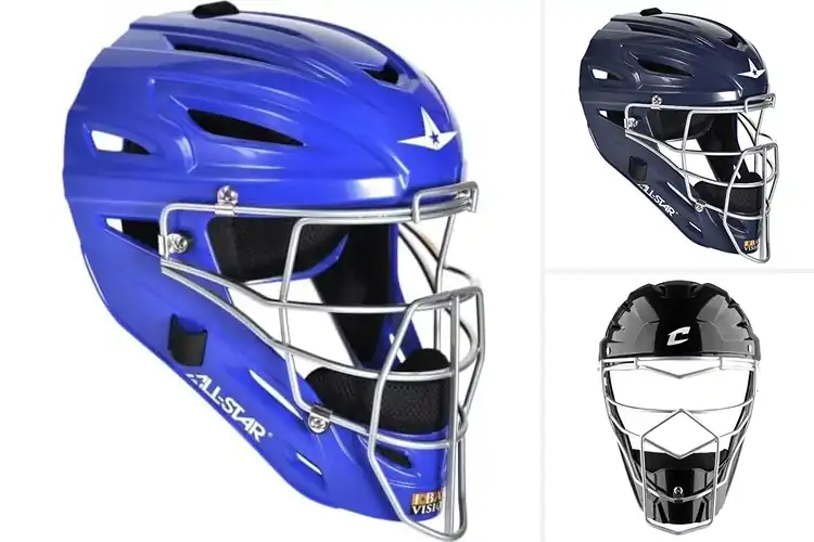 Detailed view of Best Lightweight Catcher Headgears