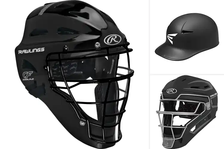 Detailed view of Best Lightweight Catcher Helmets